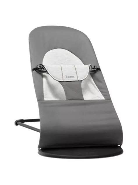 BABYBJÖRN BABY INFANT Bouncer Balance Soft Black Frame Dark Grey