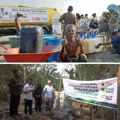 Ribuan Sumur Wakaf ACT Solusi Jangka Panjang Kekeringan Di Berbagai Daerah