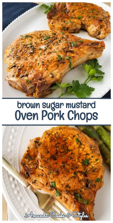 Brown sugar mustard pork chops – Artofit