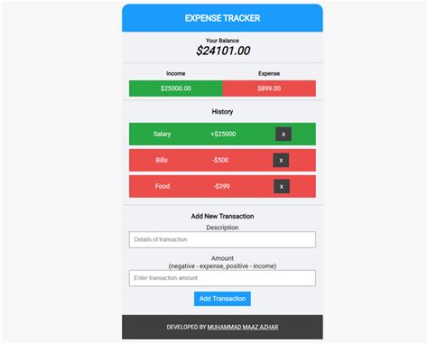 GitHub M Maaz Azhar Expense Tracker App ReactJS Expense Tracker App