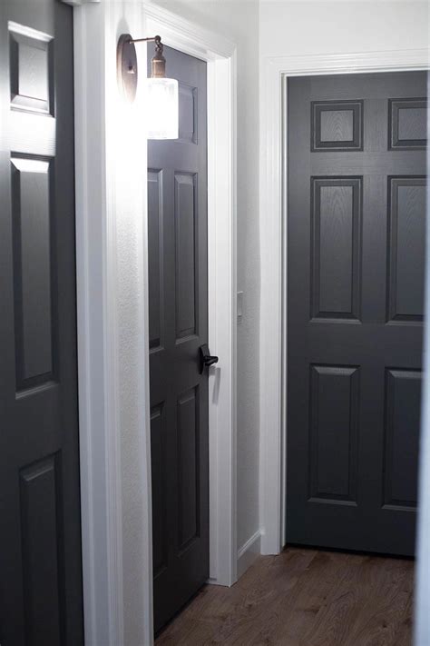 What Color Walls Go With Black Doors at Johnny Moe blog