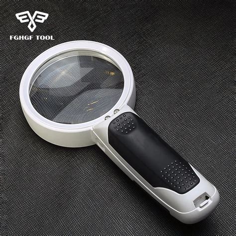 Aliexpress.com : Buy FGHGF 10X Handheld Magnifier With Backlight LED ...