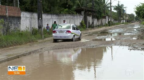 V Deo Moradores Pedem Solu O Para Rua Cheia De Lama Em Aldeia Ne G