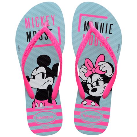 Blue Water Slim Disney Flip Flops Havaianas