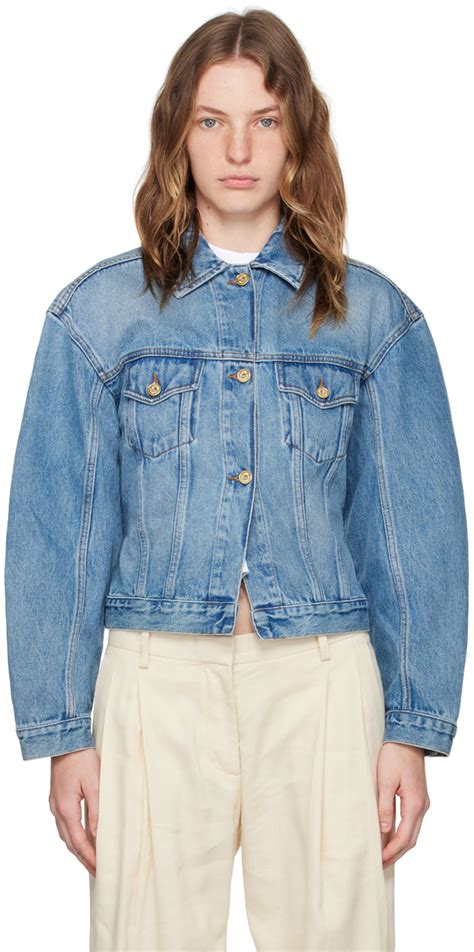 JACQUEMUS Blue La Casa La veste de Nîmes Denim Jacket SSENSE