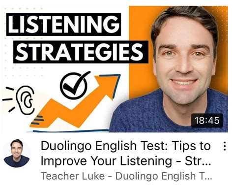 New video out now!... - Teacher Luke - Duolingo English Test