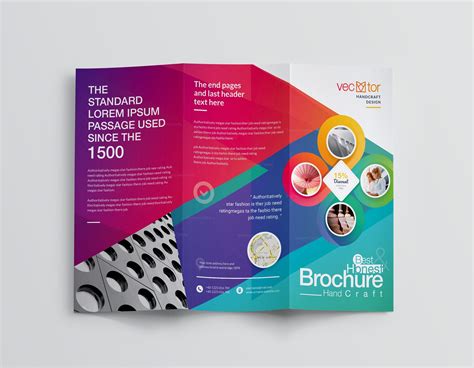 Brochure Folding Templates Toptemplate My Id