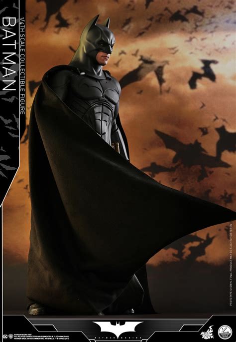 Hot Toys QS009 蝙蝠俠開戰時刻蝙蝠俠Batman Begins Batman 1 4 比例人偶作品 玩具人