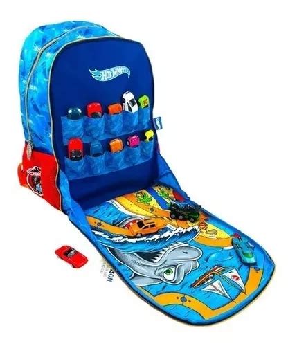 Mochila Ni O Chenson Hot Wheels Primaria Meses Sin Intereses