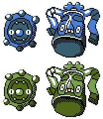 Bronzor Bronzong GSC Sprites by Axel-Comics on DeviantArt