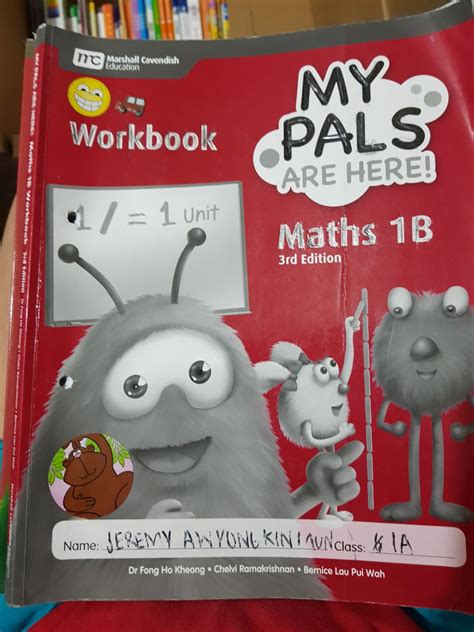 My Pals Are Here Primary 1 Pupil S Book Maths 1A 1B And Workbook 1B