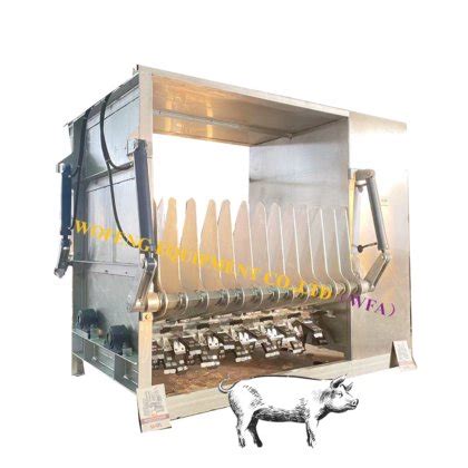 Good Design Pig Slaughterhouse Equipment Pork Hair Removal Machine For