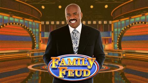 Classic Family Feud Board Background Slides - SlideChef