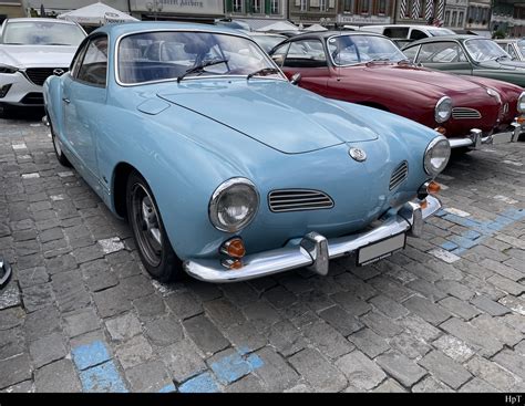 Hellblauer Vw Karmann Ghia In Aarberg Am