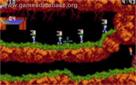 Lemmings Atari Lynx Artwork In Game