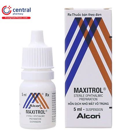 Thuốc Maxitrol 5ml Thuốc điều Trị Viêm Mắt Hiệu Quả