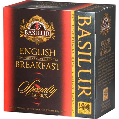 Herbata Czarna BASILUR ENGLISH BREAKFAST 50 Szt 16300221414 Allegro Pl