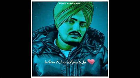 Mera Na Sidhu Moose Wala Ft Burna Boy New Punjabi Rap Status Full