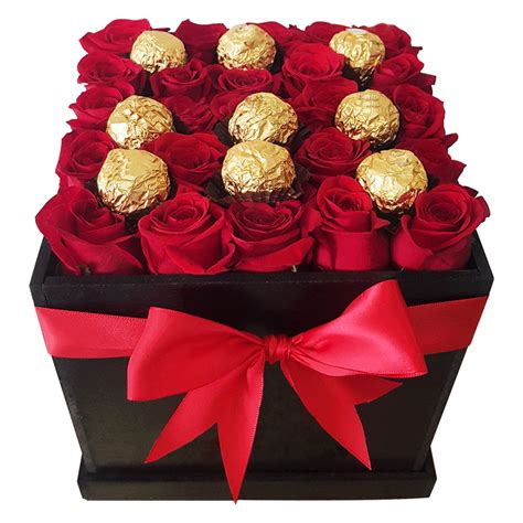 Total Imagen Rosas En Caja Con Chocolates Viaterra Mx