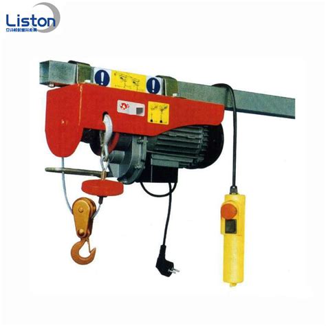 Wholesale Pa Mini Electric Wire Rope Hoist Pa200 Pa1200 High Speed Electric Winch Hoist