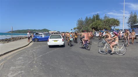 Byron Bay World Nude Bike Ride Biggest Ever Wnbr Even Flickr