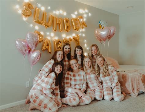 Bachelorette Slumber Party Ideas