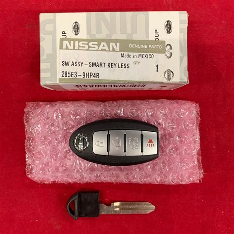 New Oem Genuine Nissan Smart Prox Remote And Key Blank E Hp B