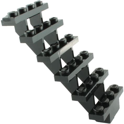 LEGO Black Staircase 7 x 4 x 6 Open (30134) | Brick Owl - LEGO Marketplace