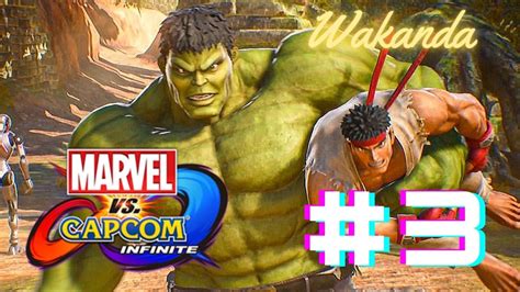 MARVEL VS CAPCOM INFINITE 3 WAKANDA Marvelvscapcom YouTube