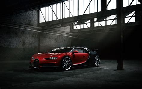 Red Bugatti Chiron Wallpaper 4k - Bugatti Mania