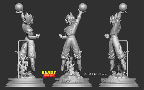 Artstation Goku Super Saiyan Resources