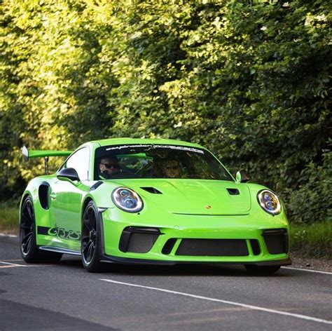 Porsche 991 2 GT3 RS Painted In Lizard Green W GT3 RS Graphics Along