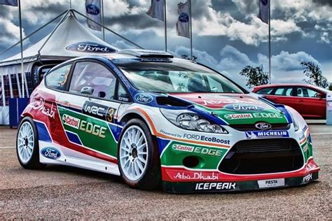 Ford Fiesta WRC | Rally car racing, Rally car, Ford motorsport