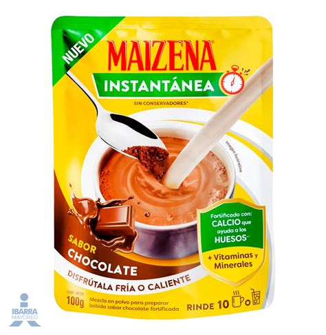 Fecula De Maiz Maizena Chocolate G Ibarra Mayoreo