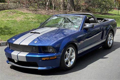 K Mile Ford Mustang Shelby Gt Convertible Speed For Sale On