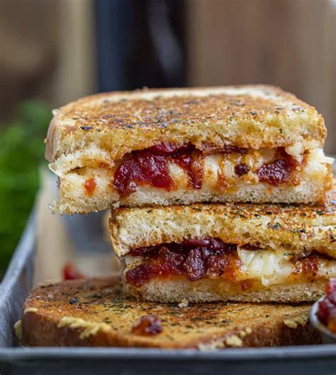 Grilled Cheese with Spicy Tomato Jam - I Am Homesteader