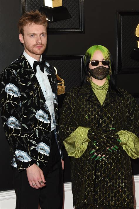 Los Angeles Jan 26 Finneas Oconnell Billie Eilish At The 62nd Grammy