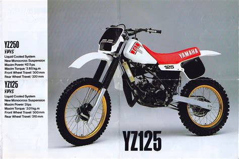 1982 YZ Brochure Page 3 Tony Blazier Flickr