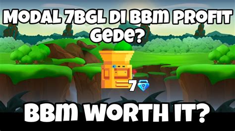 Berapa Profit Dari BBM Modal 7BGL Di Event Valentine Kemarin