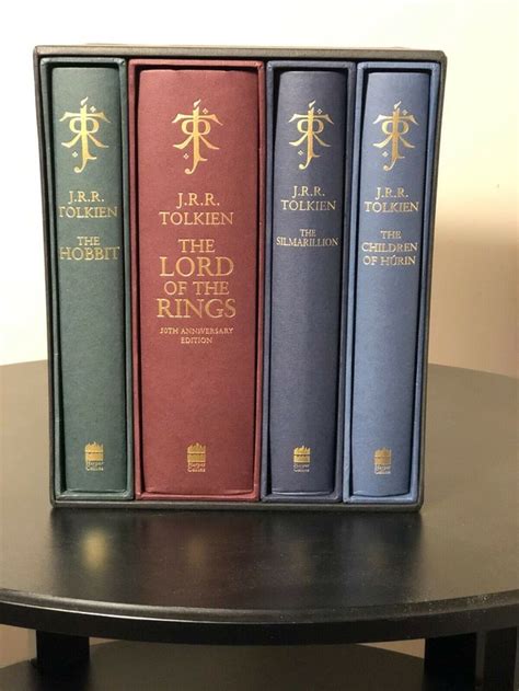 Tolkien Deluxe Slipcase Edition Books Harpercollins Hobbit Lord Of