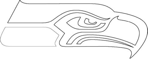 Seattle Seahawks logo coloring page - Free coloring pages