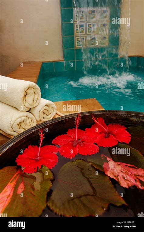 Serena Spa, Laguna Resort, The Maldives, Indian Ocean Stock Photo - Alamy