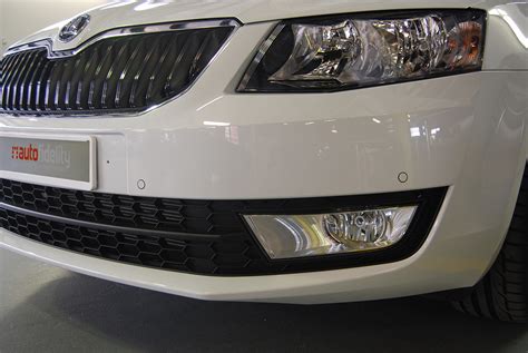 Skoda Park Pilot Front Parking Sensor System With Optical Display For