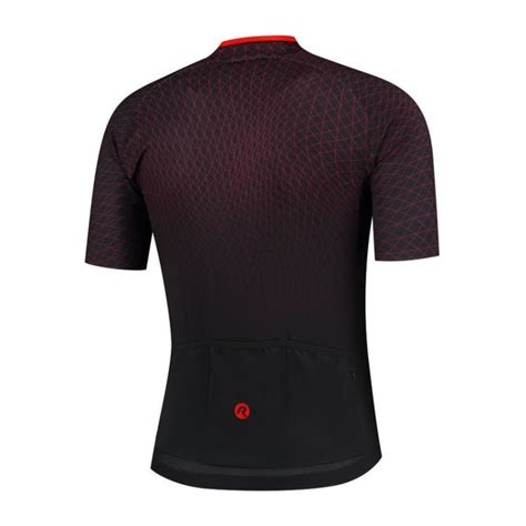 Rogelli Weave Cycling Jersy Ss Black Red Runsport Pl