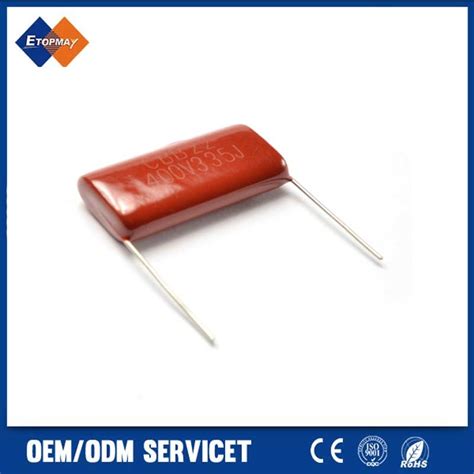 334j 400V Cbb21 Metalized Polypropylene Film Capacitor China