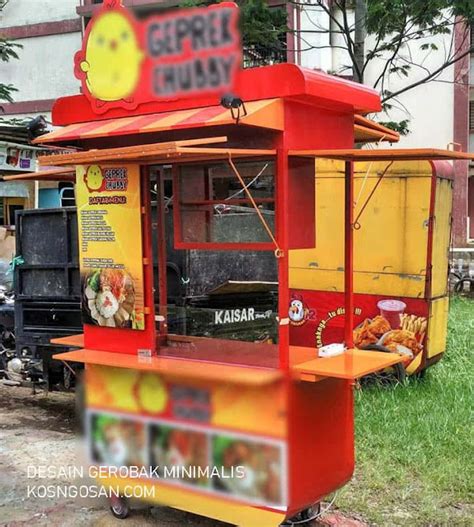 Kumpulan Inspirasi Desain Gerobak Kayu Unik Dan Minimalis Bagus