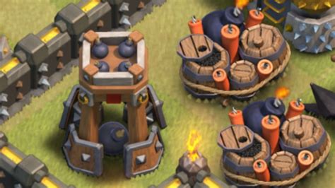 Bomb Tower How To Use At Th9 Clash Of Clans Youtube