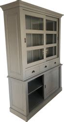 Casa Padrino Shabby Chic Landhaus Stil Schrank Buffetschrank 160cm Grau