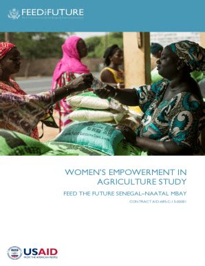 Fillable Online Pdf Usaid Womens Empowerment In Agriculture Study