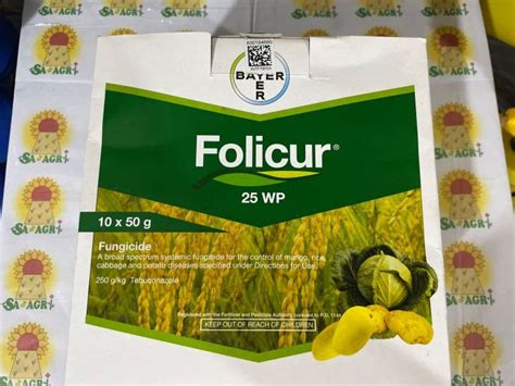 Folicur Wp Tebuconazole Fungicide Grams X G Box By Bayer